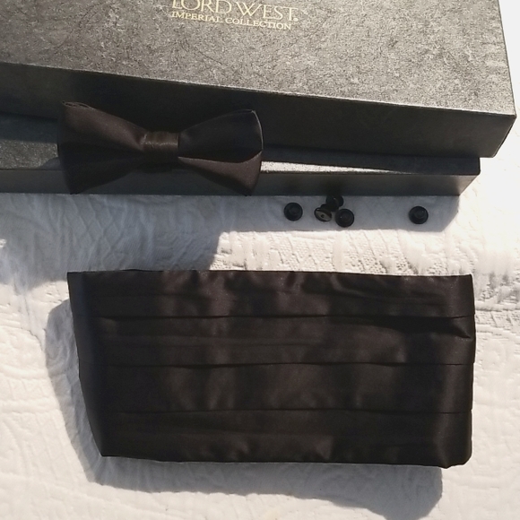 Lord West Other - 1 cummerbund/2 black bow ties one